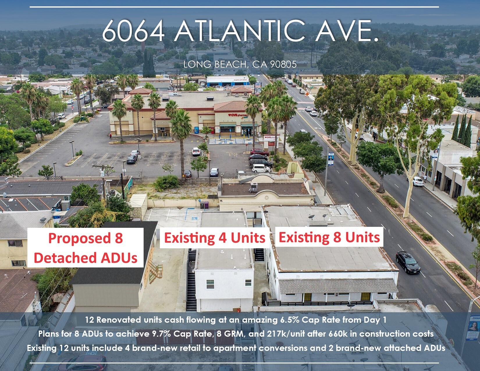 6060-6068 Atlantic Ave, Long Beach, CA à vendre Photo de l’immeuble– Image 1 sur 18