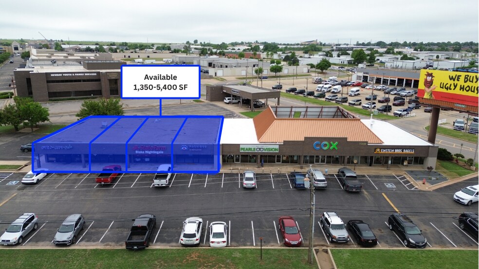 8503-8549 N Rockwell Ave, Oklahoma City, OK à louer - Aérien – Image 2 sur 8