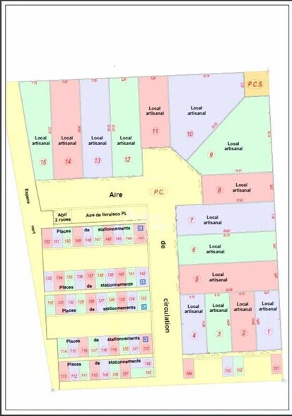 Local d'activités dans Moret-Loing-et-Orvanne à vendre - Plan de site – Image 2 sur 4