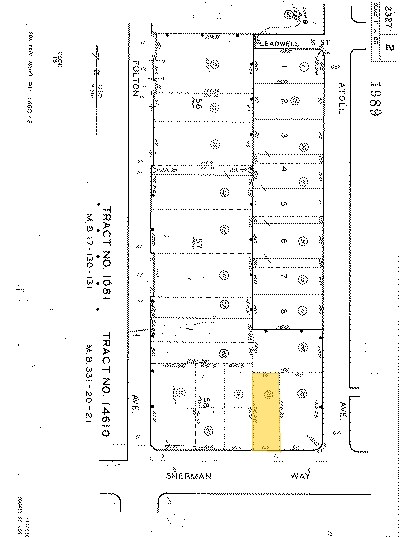 13235 Sherman Way, North Hollywood, CA à louer - Plan cadastral – Image 2 sur 5