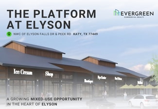 Plus de détails pour Peek Rd & Elyson Falls Dr, Katy, TX - Bureau/Local commercial à louer