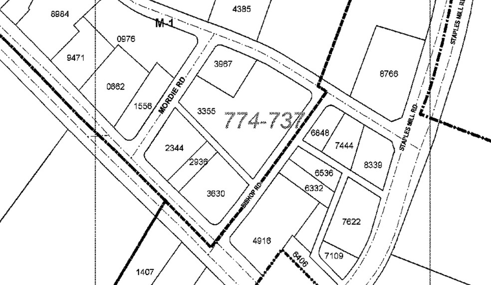 4912 W Broad St, Richmond, VA à louer - Plan cadastral – Image 2 sur 11