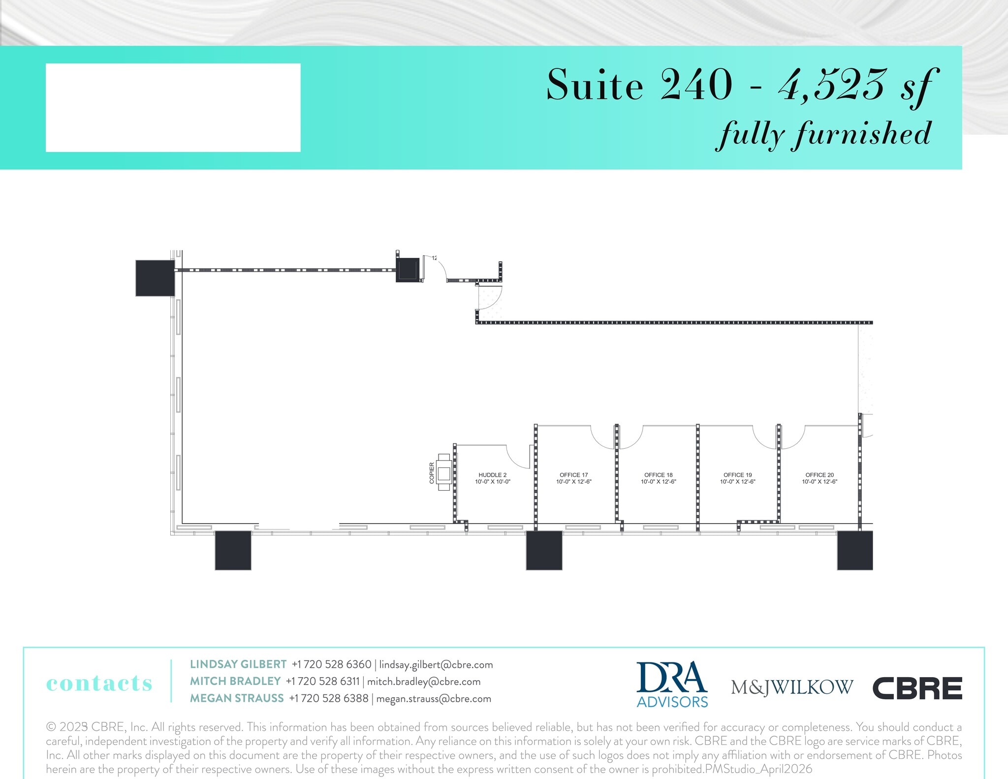 4500 S Cherry Creek Dr, Denver, CO à louer Plan de site– Image 1 sur 1
