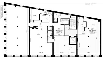 59-71 Rue De Brésoles, Montréal, QC à louer Plan d’étage– Image 1 sur 5