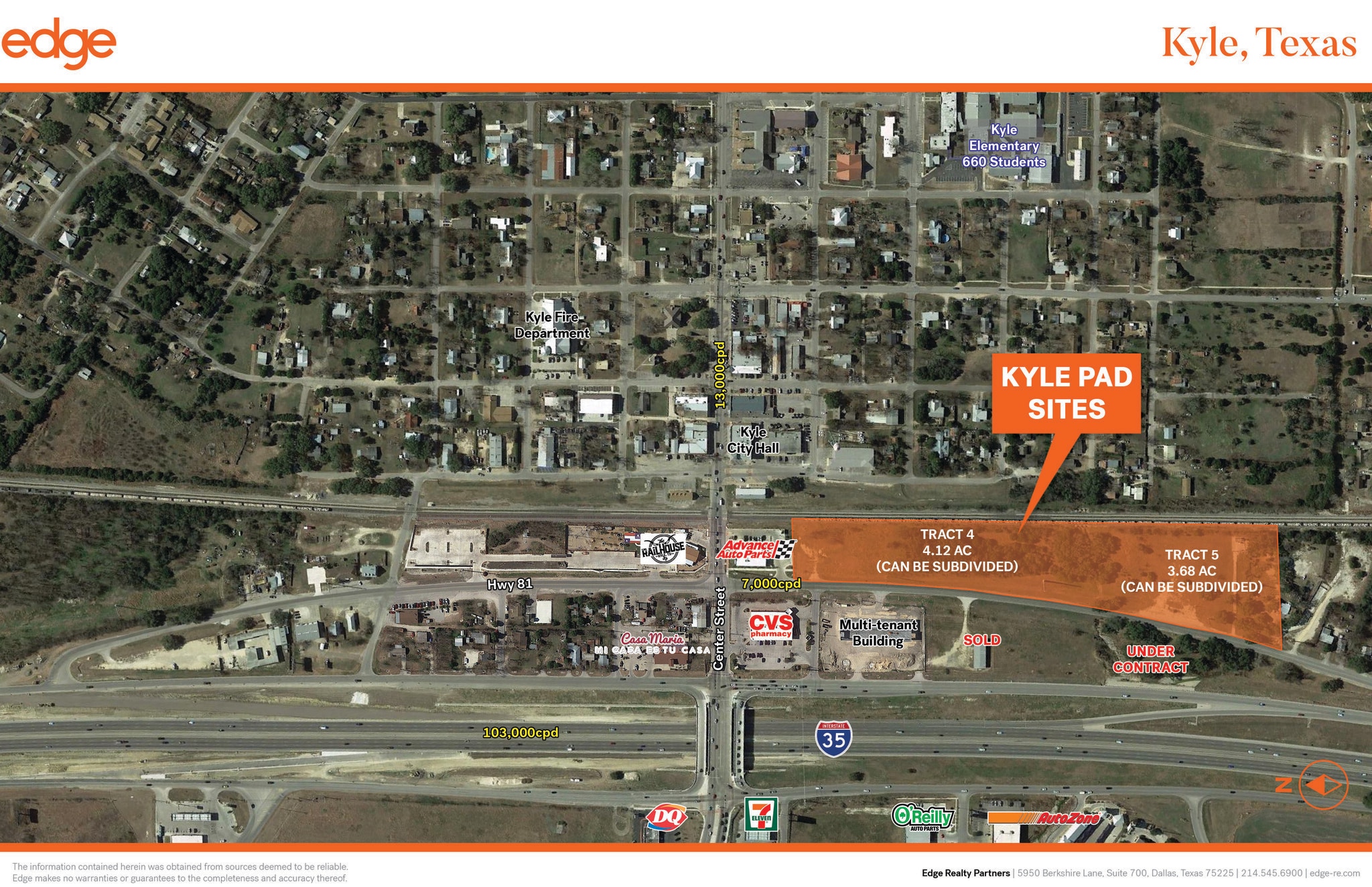 Center St & Hwy 81, Kyle, TX à vendre Photo principale– Image 1 sur 3