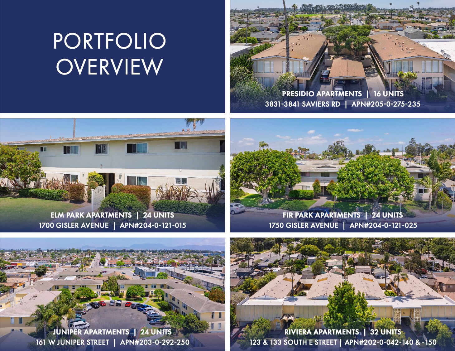 Oxnard 120-Unit Portfolio portefeuille de 5 biens à vendre sur LoopNet.fr Photo de l’immeuble– Image 1 sur 3