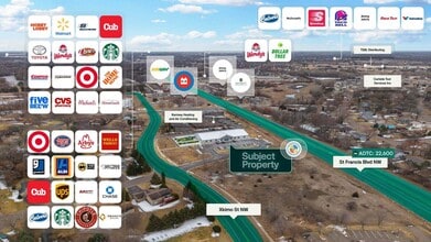 14275 Saint Francis Blvd, Ramsey, MN - Vue aérienne  vue de carte