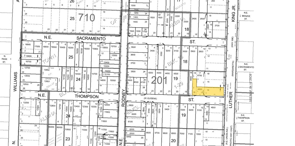 2203 NE Martin Luther King Jr Blvd, Portland, OR à louer - Plan cadastral – Image 2 sur 36
