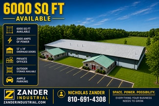 Plus de détails pour 10809-10823 Plaza Dr, Whitmore Lake, MI - Industriel/Logistique à louer
