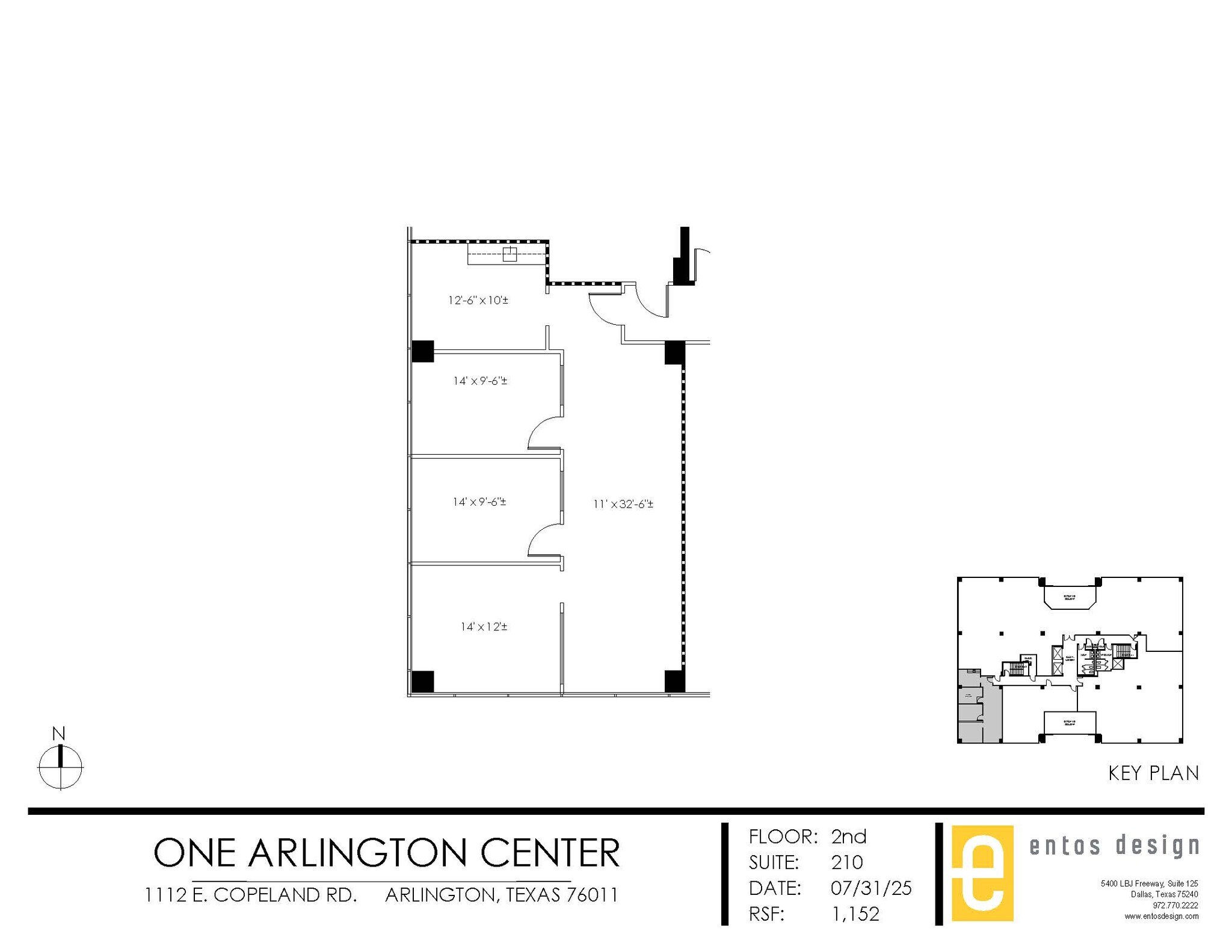 1112 E Copeland Rd, Arlington, TX à louer Plan d’étage– Image 1 sur 1