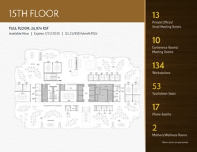 800 N Brand Blvd, Glendale, CA à louer Plan d’étage– Image 1 sur 10