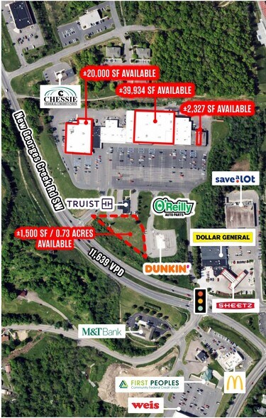 10701 New Georges Creek Rd SW, Frostburg, MD à louer - Plan de site – Image 3 sur 4
