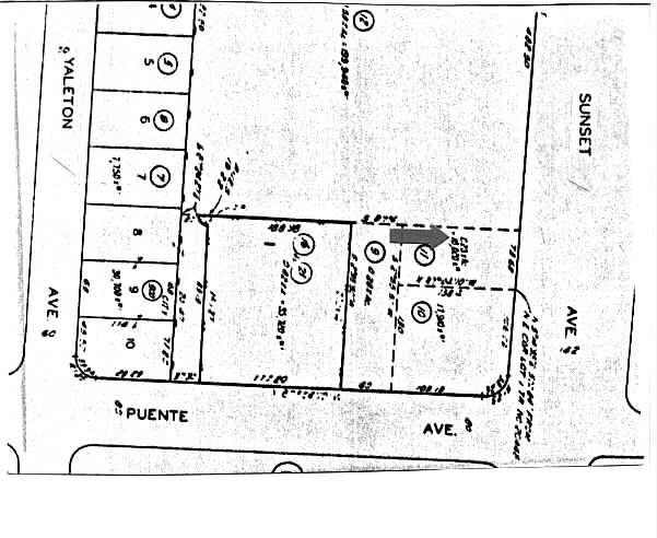 719 N Sunset Ave, West Covina, CA à louer - Plan cadastral – Image 2 sur 39