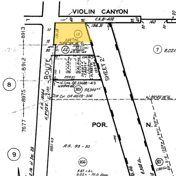 31752 Ridge Route Rd, Castaic, CA à vendre - Plan cadastral – Image 3 sur 14