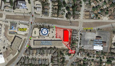 2725 Altamesa Blvd, Fort Worth, TX - VUE AÉRIENNE  vue de carte - Image1