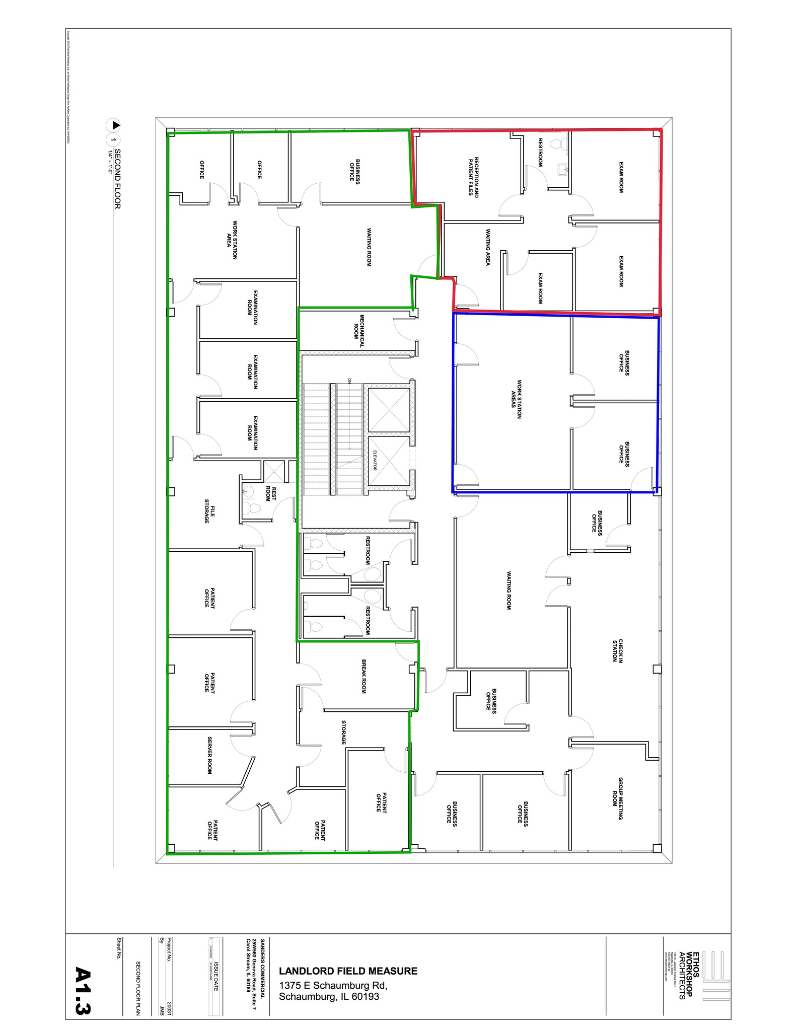 1375 E Schaumburg Rd, Schaumburg, IL à louer Plan de site– Image 1 sur 1