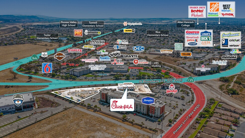 2196 Preisker ln, Santa Maria, CA à vendre - Photo de l’immeuble – Image 2 sur 5