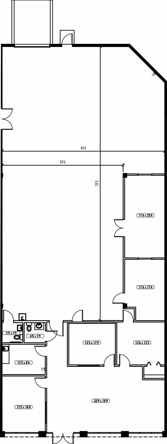 3555-3569 NW 53rd Ct, Fort Lauderdale, FL à louer Plan d’étage– Image 1 sur 1