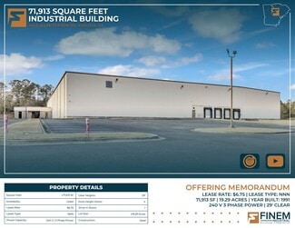 Plus de détails pour 4049 Allen Station Rd, Augusta, GA - Industriel/Logistique à louer