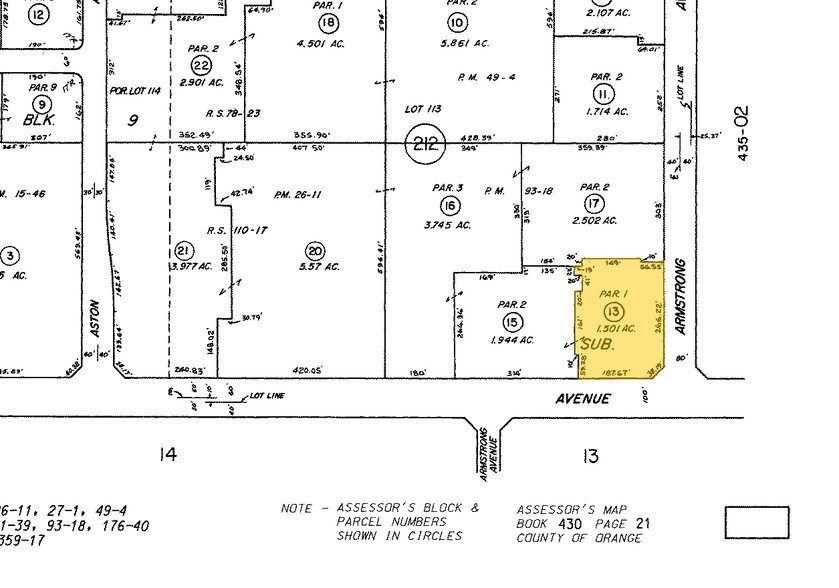 1923 Alton Pky, Irvine, CA à louer - Plan cadastral – Image 2 sur 2