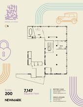 414 14th St, Denver, CO à louer Plan d’étage– Image 1 sur 1
