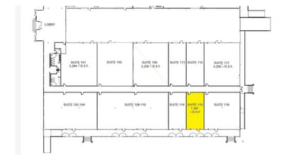 1200 S Harbour Way, Richmond, CA à louer Plan d’étage– Image 2 sur 2