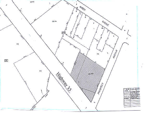 300 Route 35 N, Aberdeen, NJ à louer - Plan cadastral – Image 2 sur 2