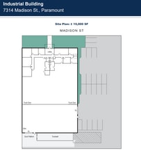 7314 Madison St, Paramount, CA à louer Plan d’étage– Image 1 sur 1