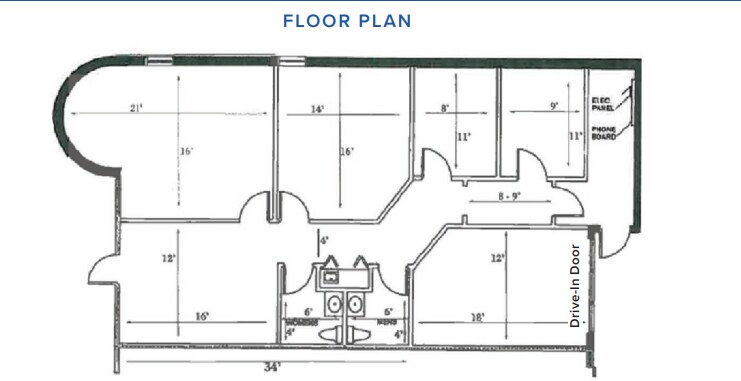 1351 Oakbrook Dr, Norcross, GA à louer Plan d’étage– Image 1 sur 1