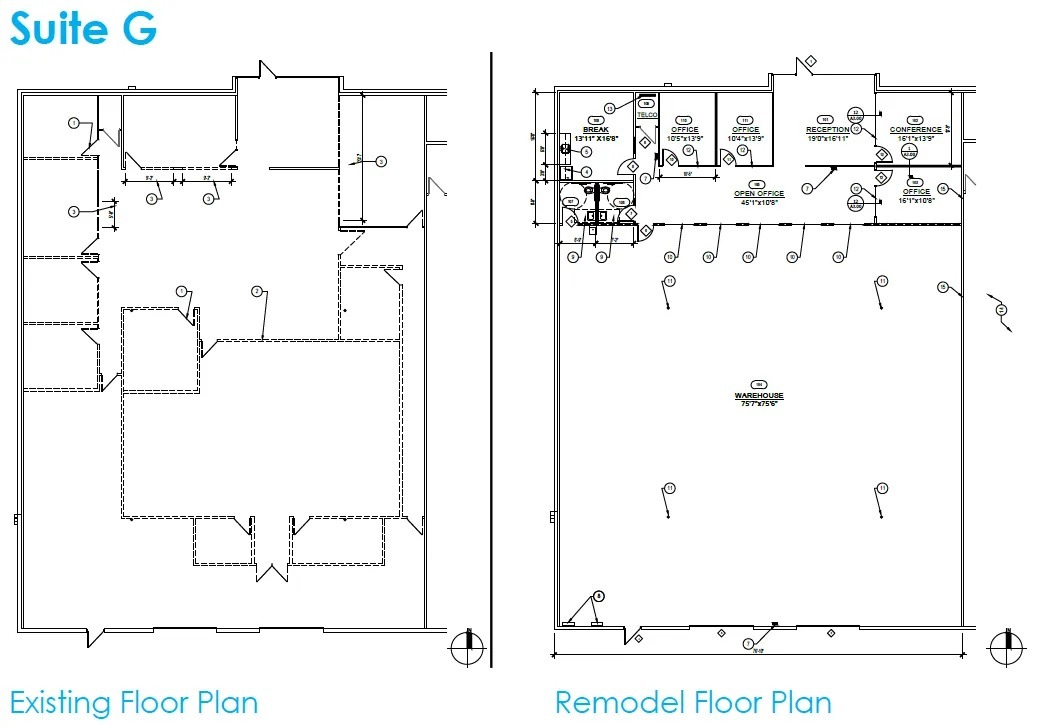 4141 E Raymond St, Phoenix, AZ à louer Plan d’étage– Image 1 sur 1