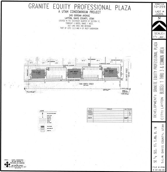 347 W Gordon Ave, Layton, UT à vendre - Plan cadastral – Image 3 sur 3