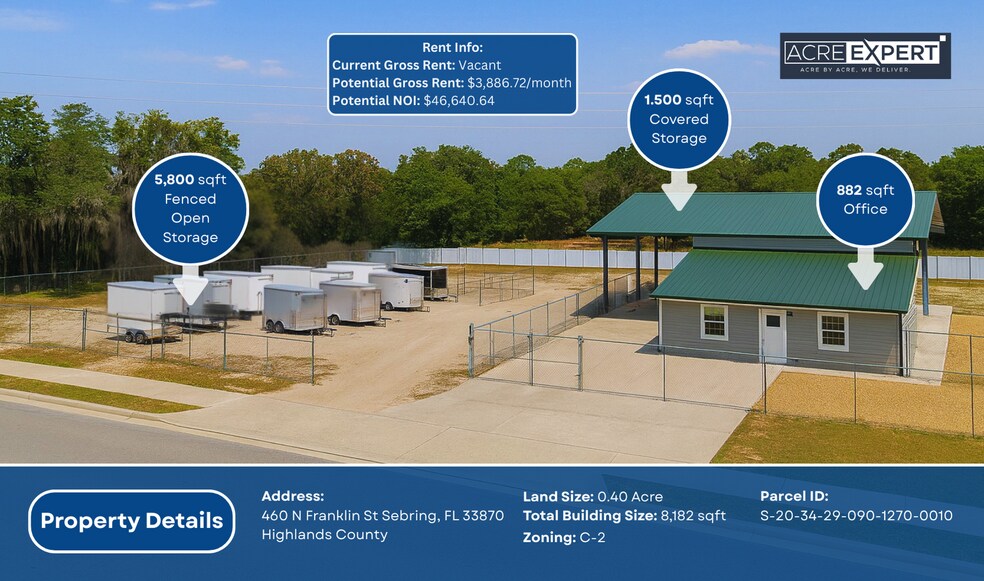 460 N Franklin St, Sebring, FL à vendre - Photo de l’immeuble – Image 1 sur 7