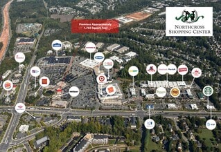 9645-9759 Sam Furr Rd, Huntersville, NC à louer Plan de site– Image 1 sur 2