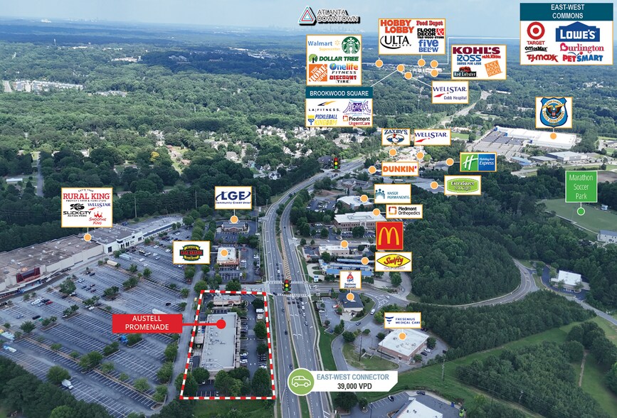 2860 East-West Connector SW, Austell, GA à vendre - Photo de l’immeuble – Image 3 sur 6
