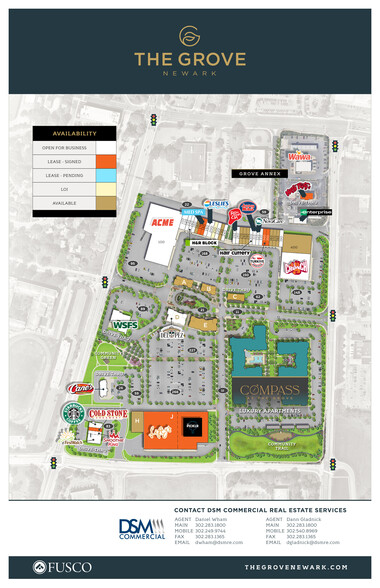 Library Ave, Newark, DE à louer - Plan de site – Image 1 sur 8