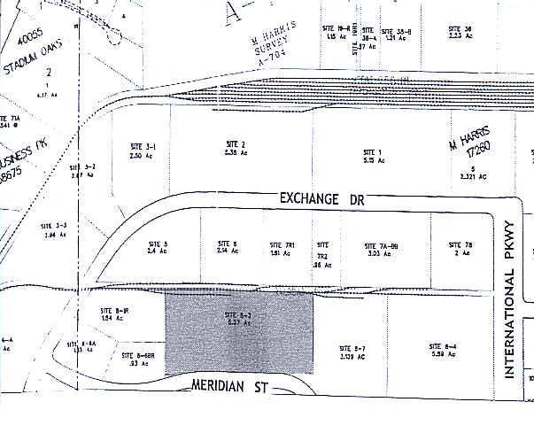 1915-2015 Meridian St, Arlington, TX à louer - Plan cadastral – Image 3 sur 5