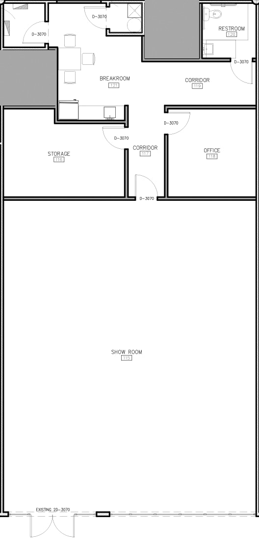 10600-10760 North Loop Rd, El Paso, TX à louer Plan d’étage– Image 1 sur 1