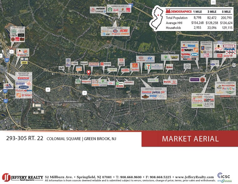 299 US Highway 22, Green Brook, NJ à louer - Photo de l’immeuble – Image 3 sur 3