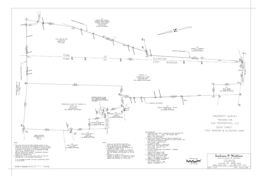 Depot St, Broad Brook, CT à vendre - Plan de site – Image 2 sur 2