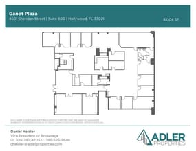 4601 Sheridan St, Hollywood, FL à louer Plan d’étage– Image 1 sur 1