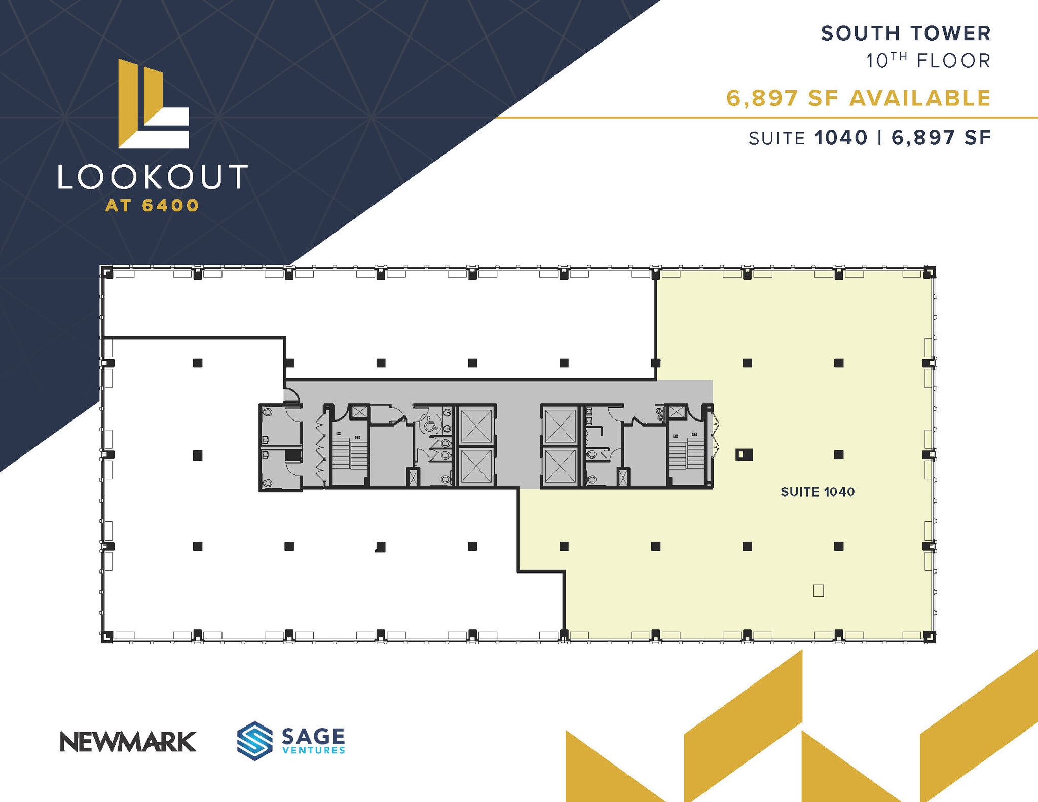 6400 Arlington Blvd, Falls Church, VA à louer Plan d’étage– Image 1 sur 1