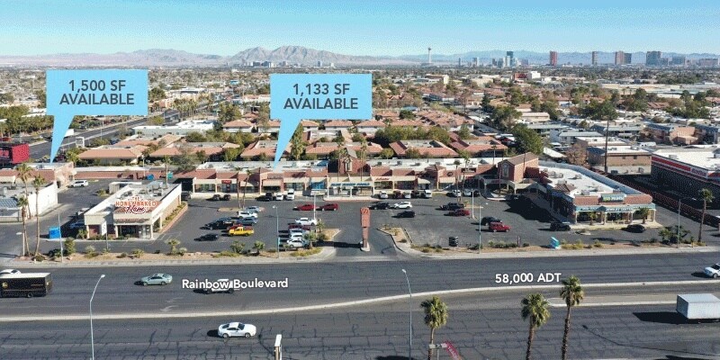 1110-1150 S Rainbow Blvd, Las Vegas, NV à louer - Photo de l’immeuble – Image 2 sur 9