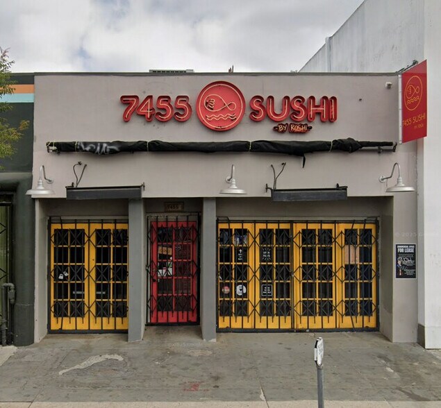 7455 Melrose Ave, Los Angeles, CA à louer - Photo de l’immeuble – Image 1 sur 15