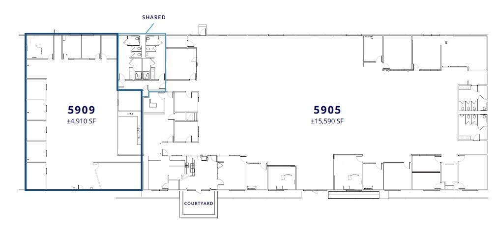 5903-5909 Christie Ave, Emeryville, CA à vendre Plan d’étage– Image 1 sur 1