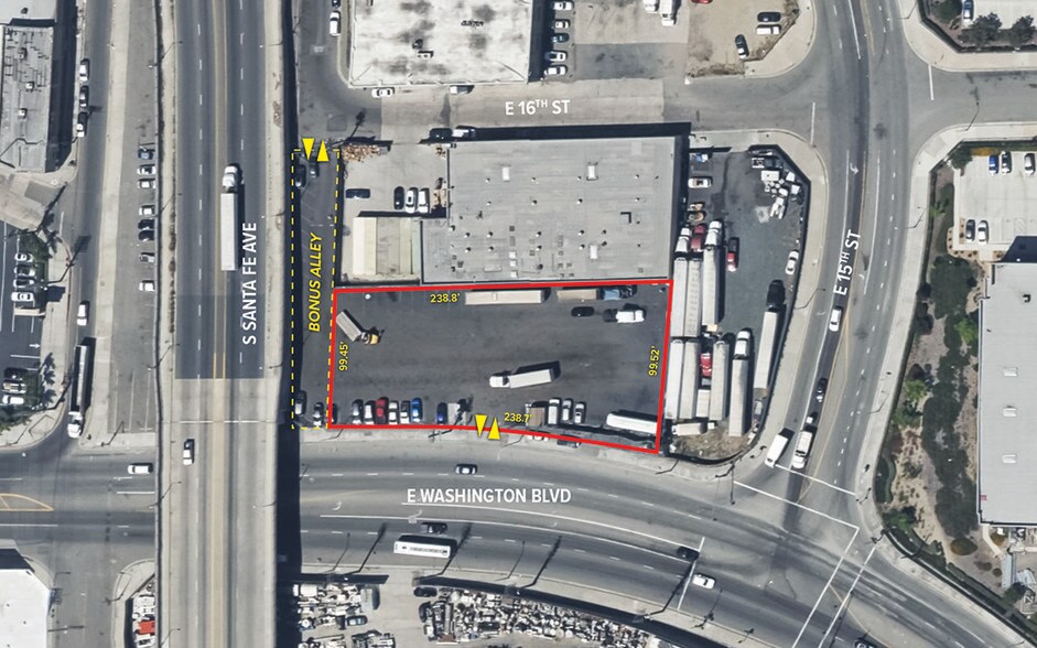 2415 E Washington Blvd, Los Angeles, CA à vendre - Photo de l’immeuble – Image 2 sur 3