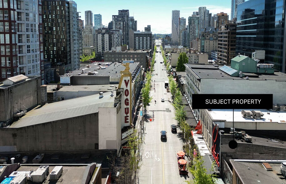 919 Granville St, Vancouver, BC à vendre - Aérien – Image 2 sur 7