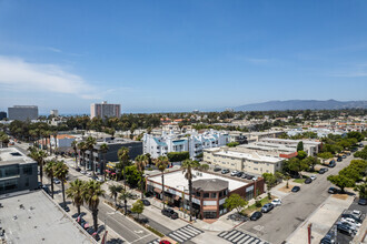 925 Wilshire Blvd, Santa Monica, CA - VUE AÉRIENNE  vue de carte