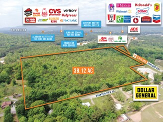 Plus de détails pour Adj. to 20 Mountain View Rd, Talladega, AL - Terrain à vendre