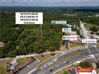 Plus de détails pour 10.24 Acres of Commercial Land for Sale – Terrain à vendre, Belleview, FL