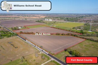 Plus de détails pour 6515 Williams School Rd, Needville, TX - Terrain à vendre